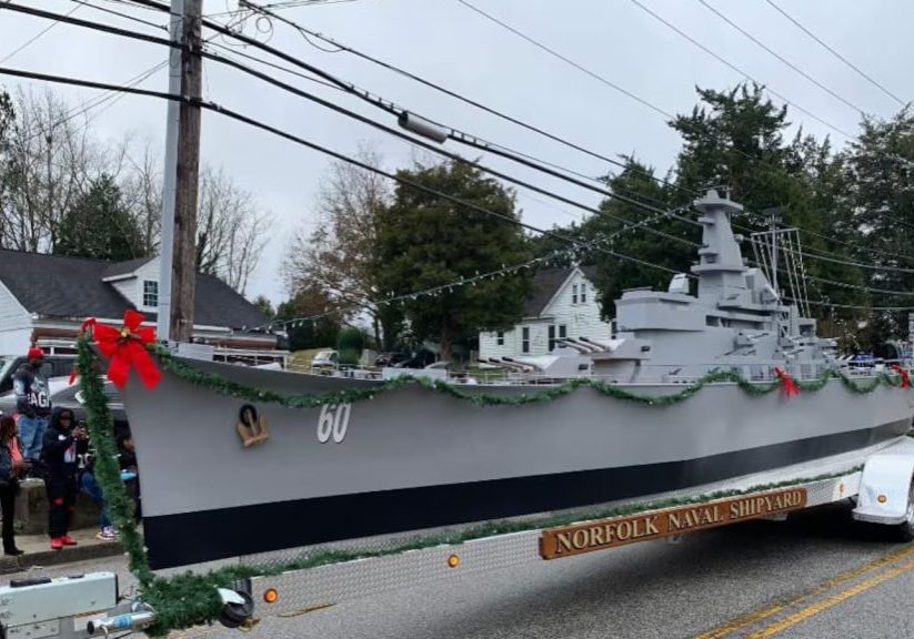 The replica of the USS Alabama pays tribute to one of the most famous fighting ships of World War Two.(Submitted photo)